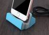 Charge + sync dock  Lightning connect for iphone, ipad ipod (blue) (OEM)